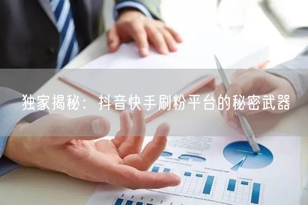 独家揭秘:抖音快手刷粉平台的秘密武器