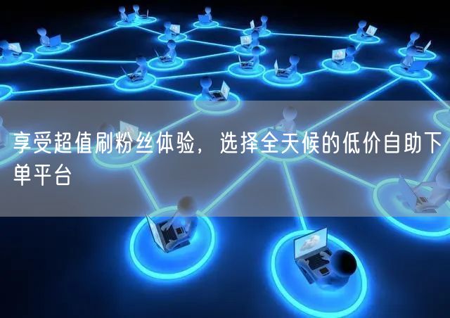 享受超值刷粉丝体验,选择全天候的低价自助下单平台