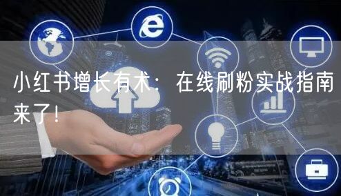 小红书增长有术:在线刷粉实战指南来了!