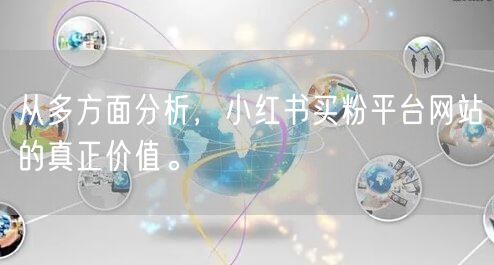 从多方面分析,小红书买粉平台网站的真正价值。